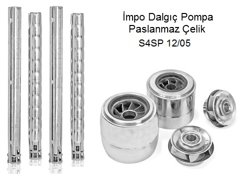 İmpo S4SP 12/05 Dalgıç Pompa