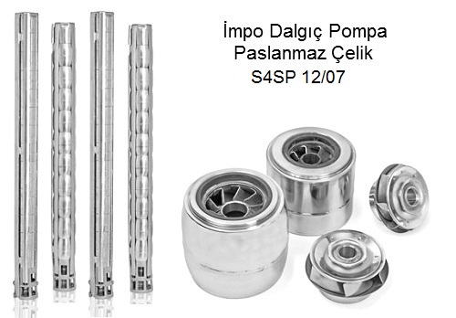 İmpo S4SP 12/07 Dalgıç Pompa