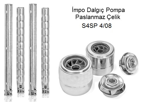 İmpo S4SP 4/08 Dalgıç Pompa