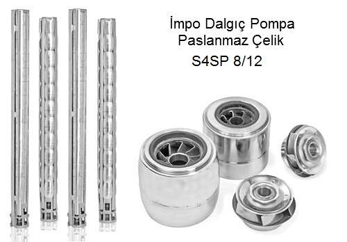 İmpo S4SP 8/12 Dalgıç Pompa